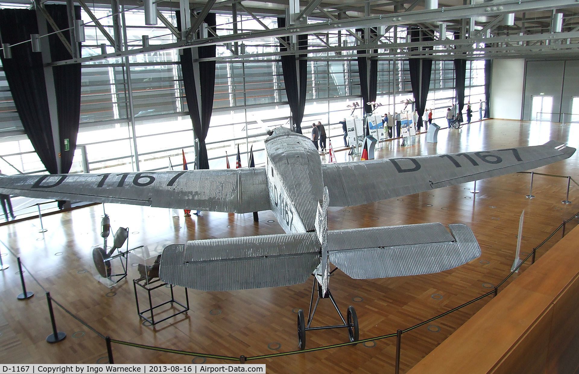 D-1167, Junkers W 33b C/N 2504, Junkers W 33b 'BREMEN', the first plane to cross the North Atlanic ocean from east to west in 1928 (on long term loan from the Henry Ford Museum, Dearborn MI, restored and exibited at Bremen airport, Bremen GERMANY)