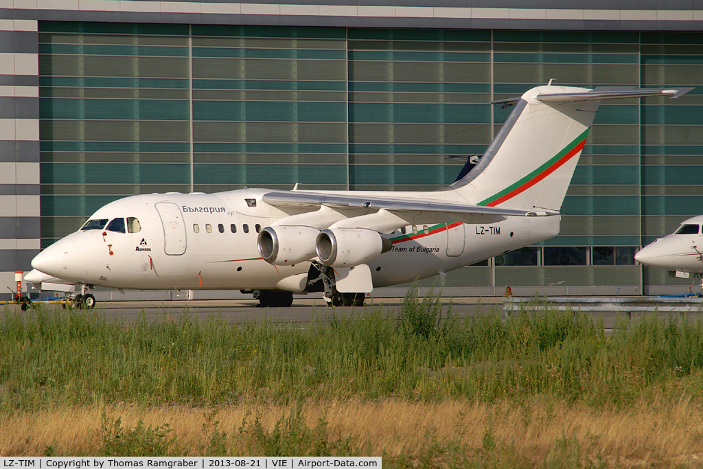 LZ-TIM, 1994 British Aerospace Avro 146-RJ70 C/N E1258, Bulgaria Air Avro RJ70