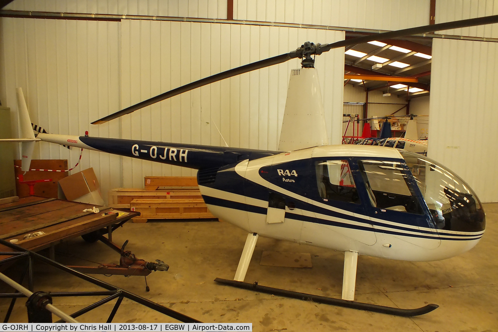 G-OJRH, 1997 Robinson R44 Astro C/N 0321, privately owned