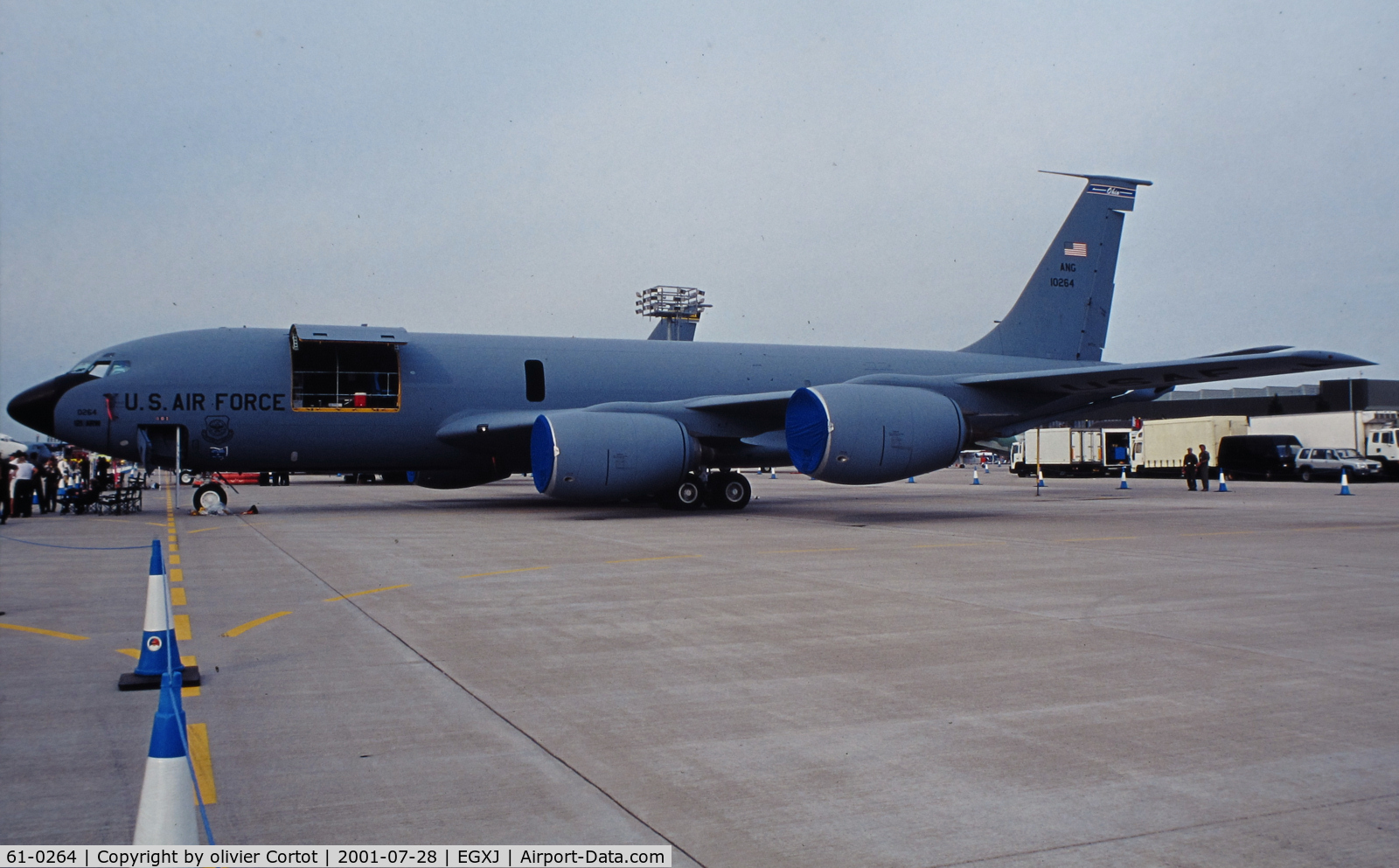 61-0264, 1961 Boeing KC-135R Stratotanker C/N 18171, RIAT 2001