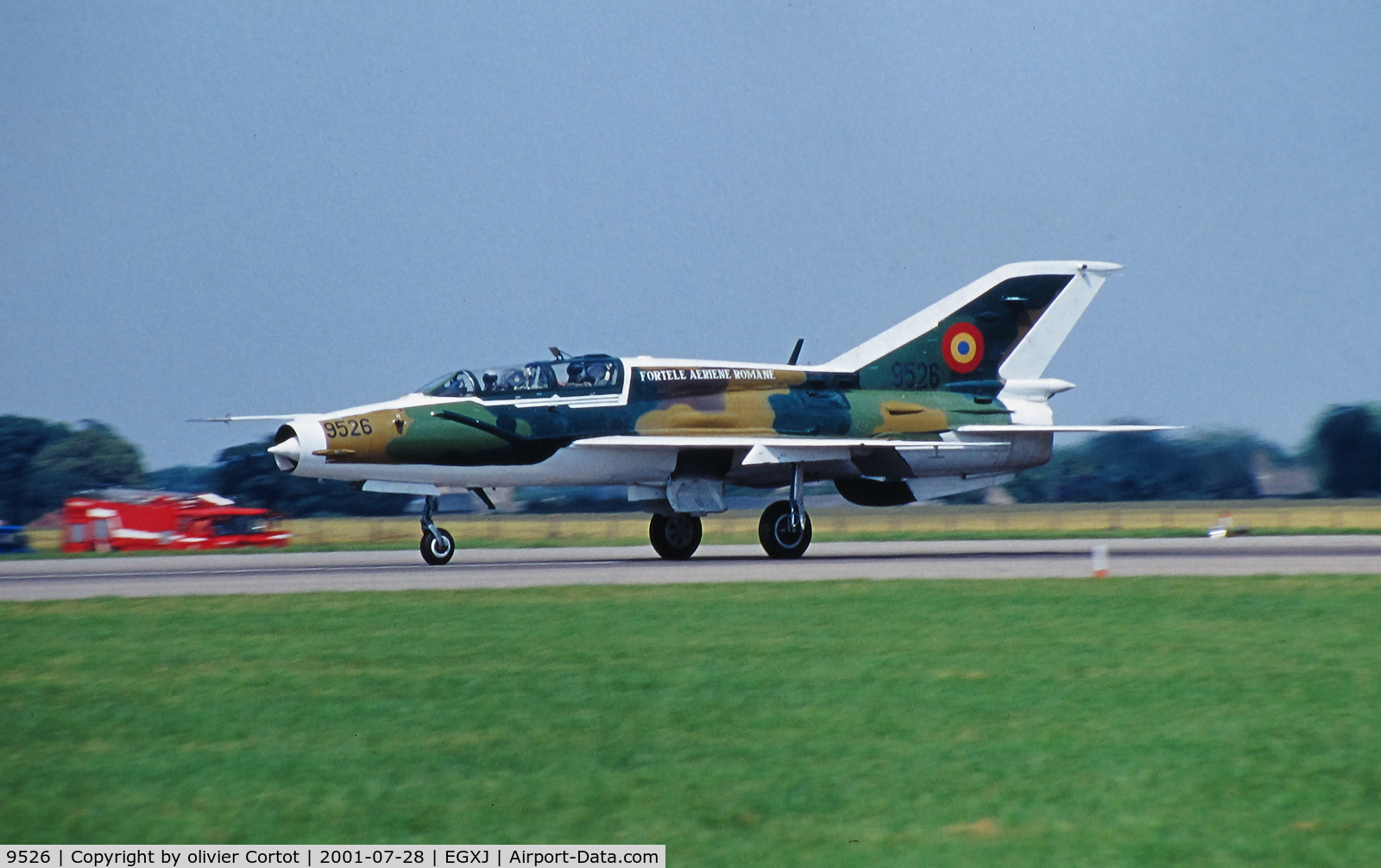 9526, Mikoyan-Gurevich MiG-21UM Lancer B C/N 516953026, RIAT 2001