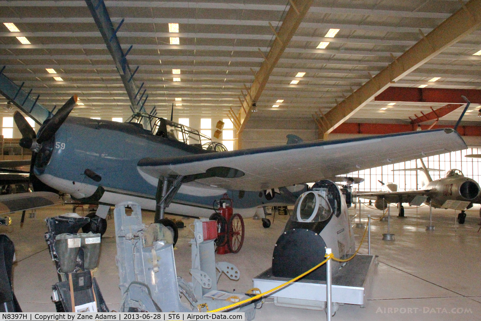 N8397H, 1945 Grumman TBM-3E Avenger C/N 69459, At the War Eagles Air Museum - Santa Teresa, NM
