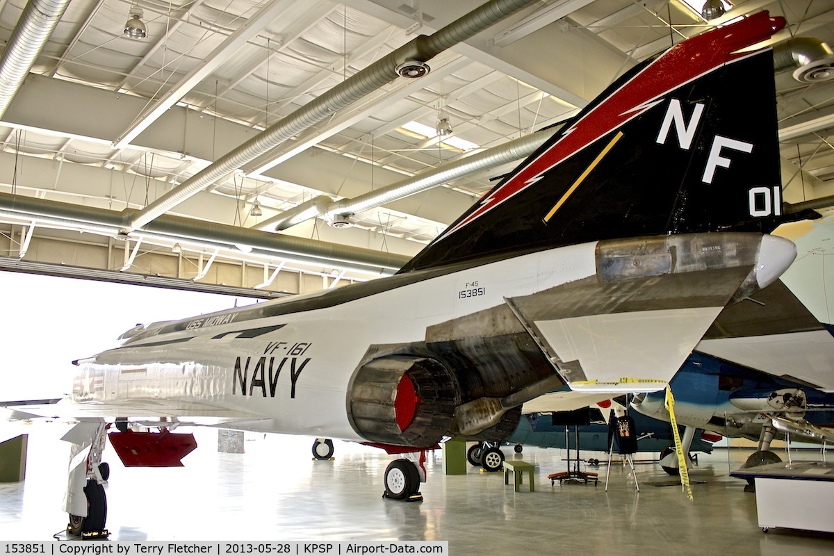 153851, McDonnell F-4S Phantom C/N 2299, Displayed at the Palm Springs Air Museum , California