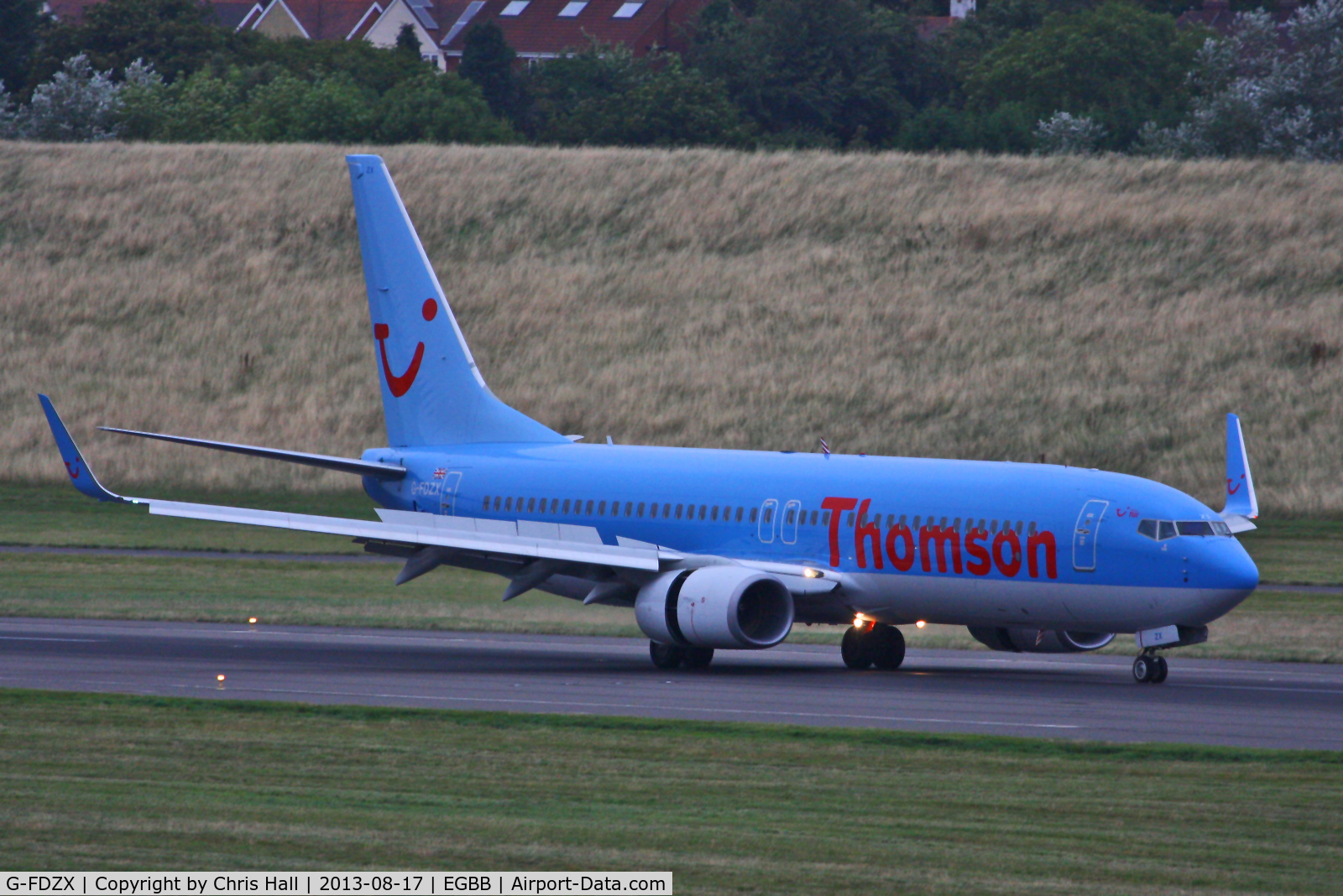 G-FDZX, 2011 Boeing 737-8K5 C/N 37258, Thomson