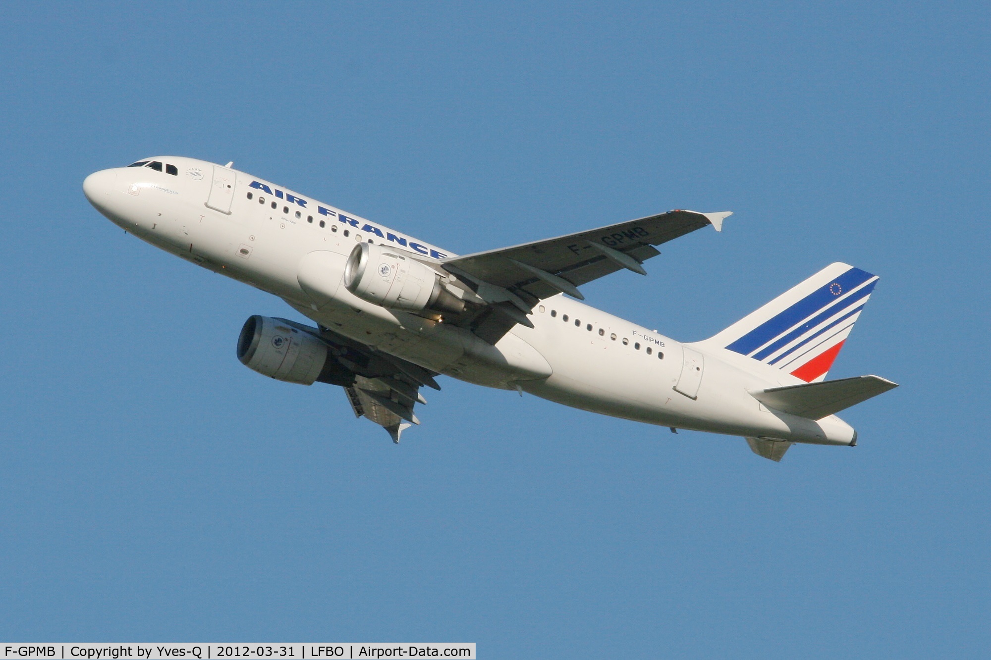 F-GPMB, 1996 Airbus A319-113 C/N 600, Airbus A319-113, Toulouse Blagnac Airport (LFBO-TLS)