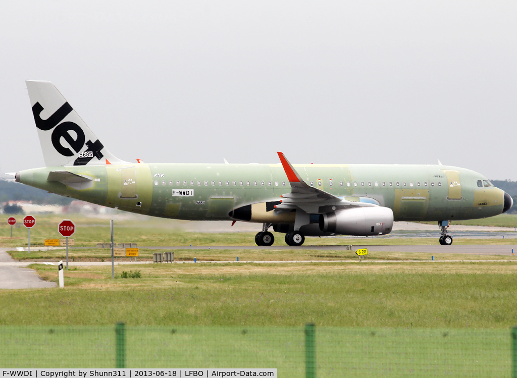 F-WWDI, 2013 Airbus A320-232 C/N 5685, C/n 5685 - For Jetstar Hong Kong