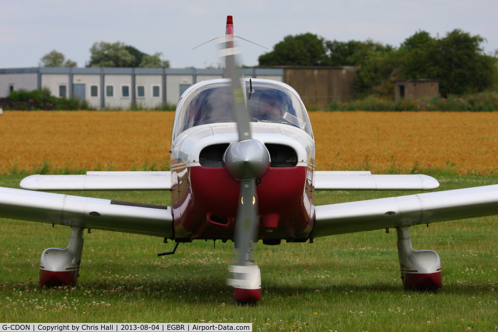 G-CDON, 1982 Piper PA-28-161 Cherokee Warrior II C/N 28-8216185, at Breighton's Summer Fly-in