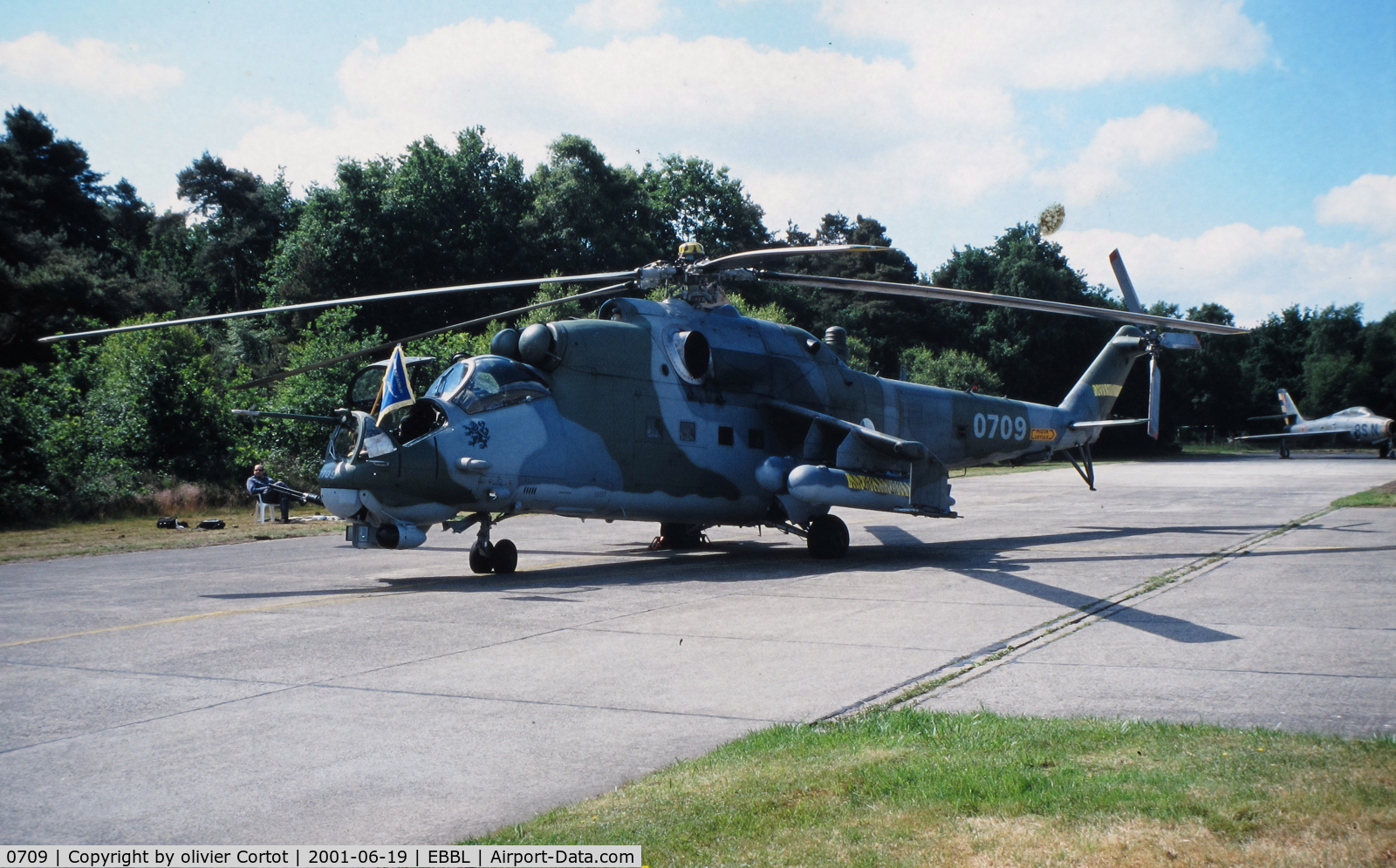 0709, Mil Mi-24V Hind E C/N 730709, Tiger meet 2001