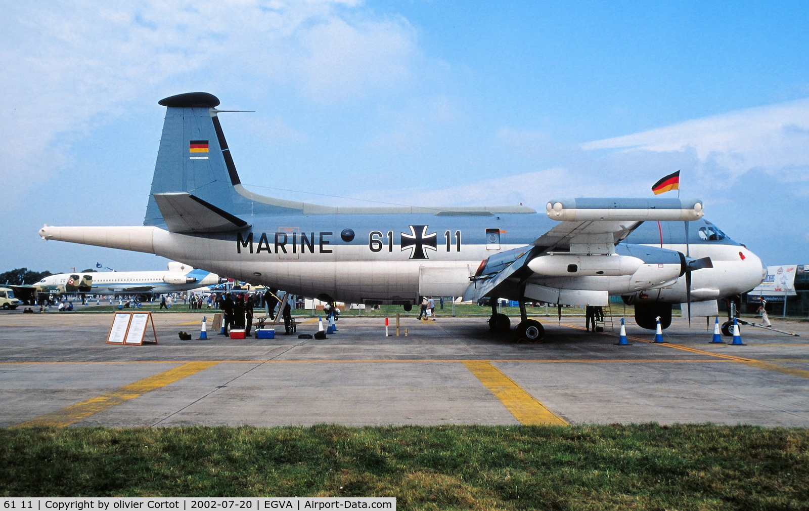 61 11, Breguet 1150 Atlantic C/N 22, RIAT 2002