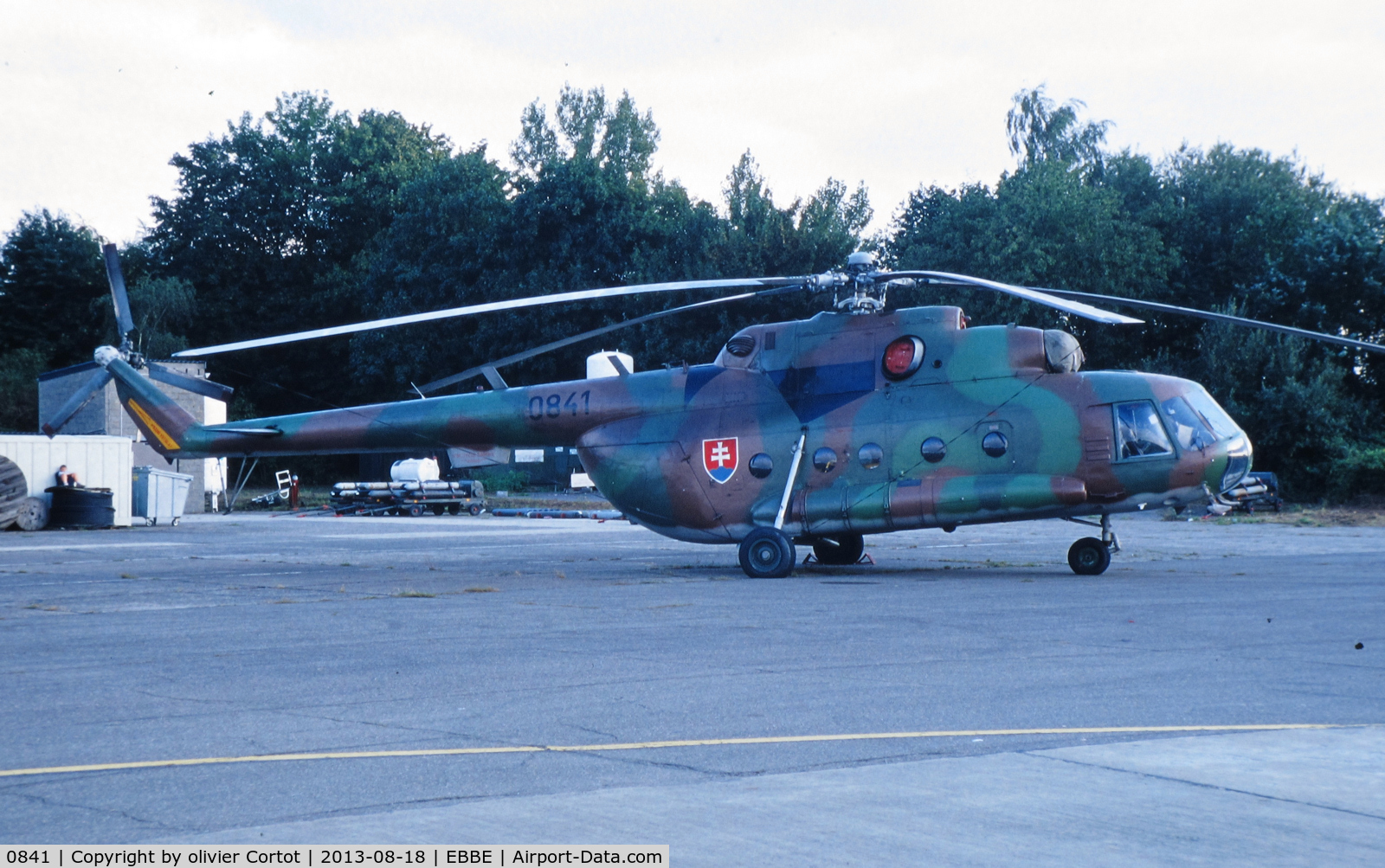 0841, Mil Mi-17 Hip C/N 108M41, Beauvechain 2002