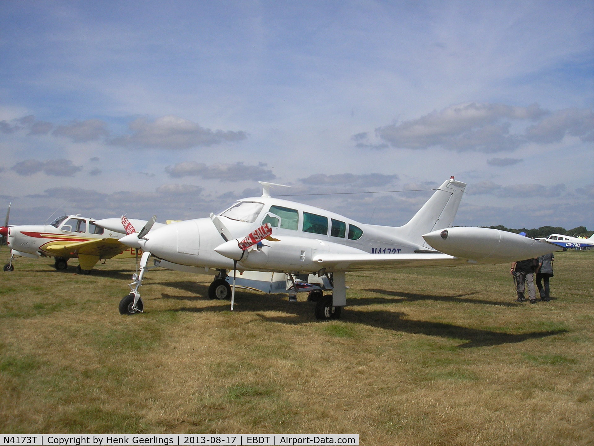 N4173T, 1965 Cessna 320D Executive Skyknight C/N 320D0073, Oldtimer Fly In Schaffen - Diest , Belgium , Aug 2013