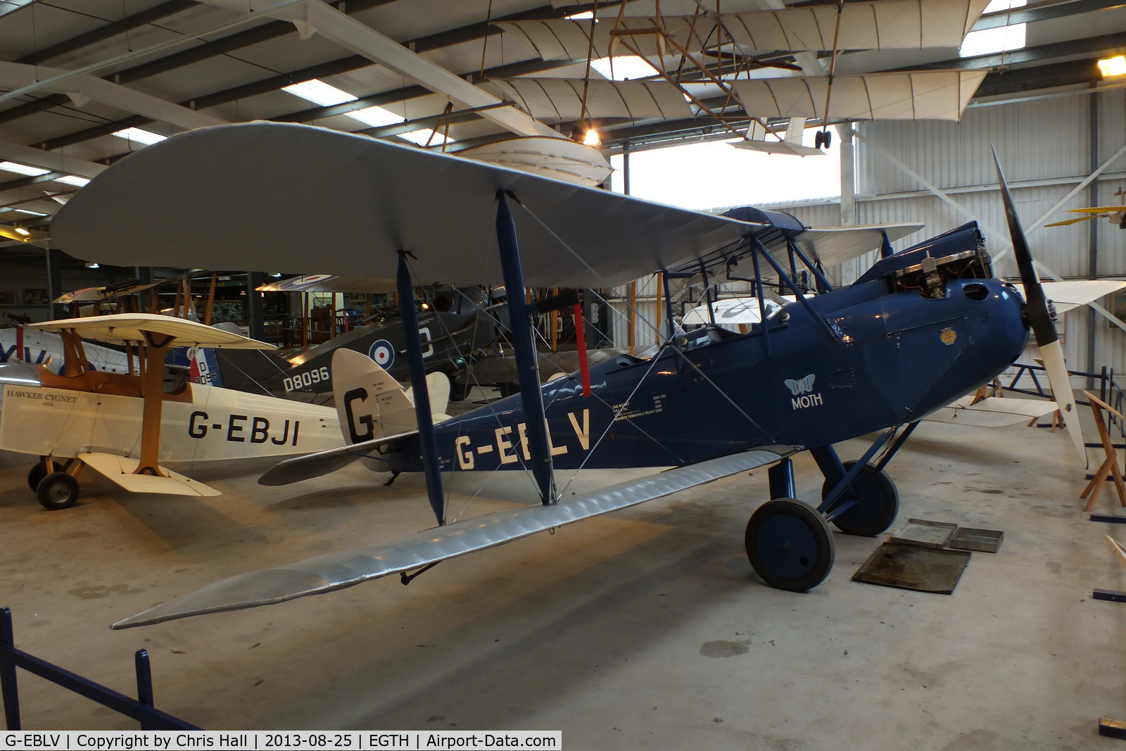 G-EBLV, 1925 De Havilland DH-60 Moth C/N 188, The Shuttleworth Collection, Old Warden