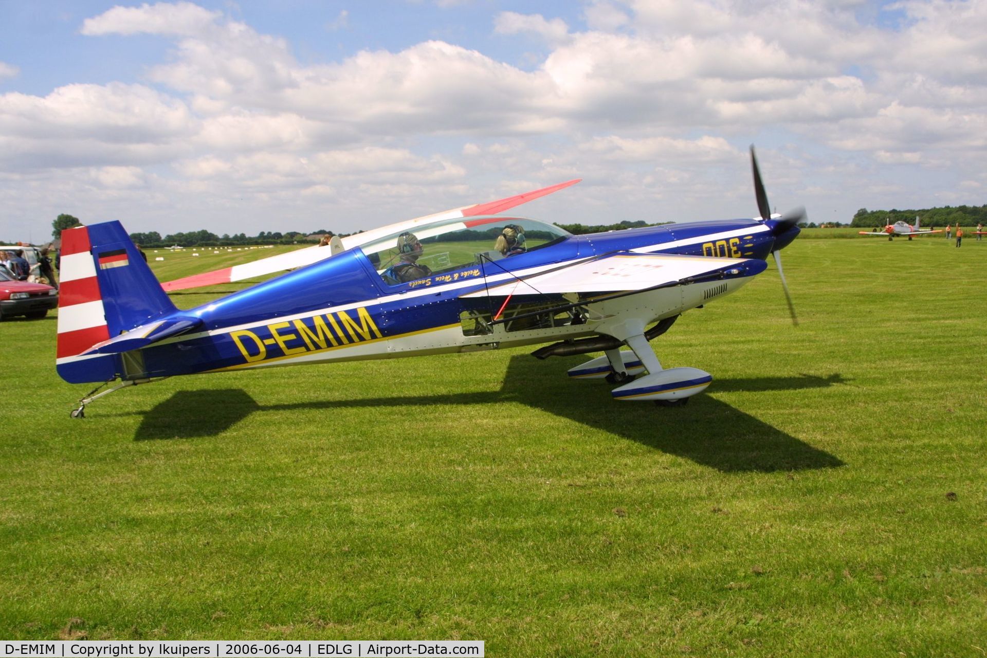 D-EMIM, 1989 Extra EA-300 C/N 03, One of the 3 Eaxtra EA300 aircraft at the 2006 Flugplatzfest on Goch-Asperden Airport