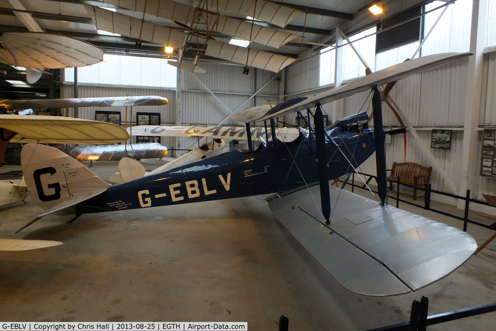 G-EBLV, 1925 De Havilland DH-60 Moth C/N 188, The Shuttleworth Collection, Old Warden
