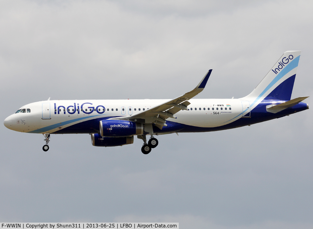 F-WWIN, 2013 Airbus A320-232 C/N 5641, C/n 5641 - To be VT-IFO