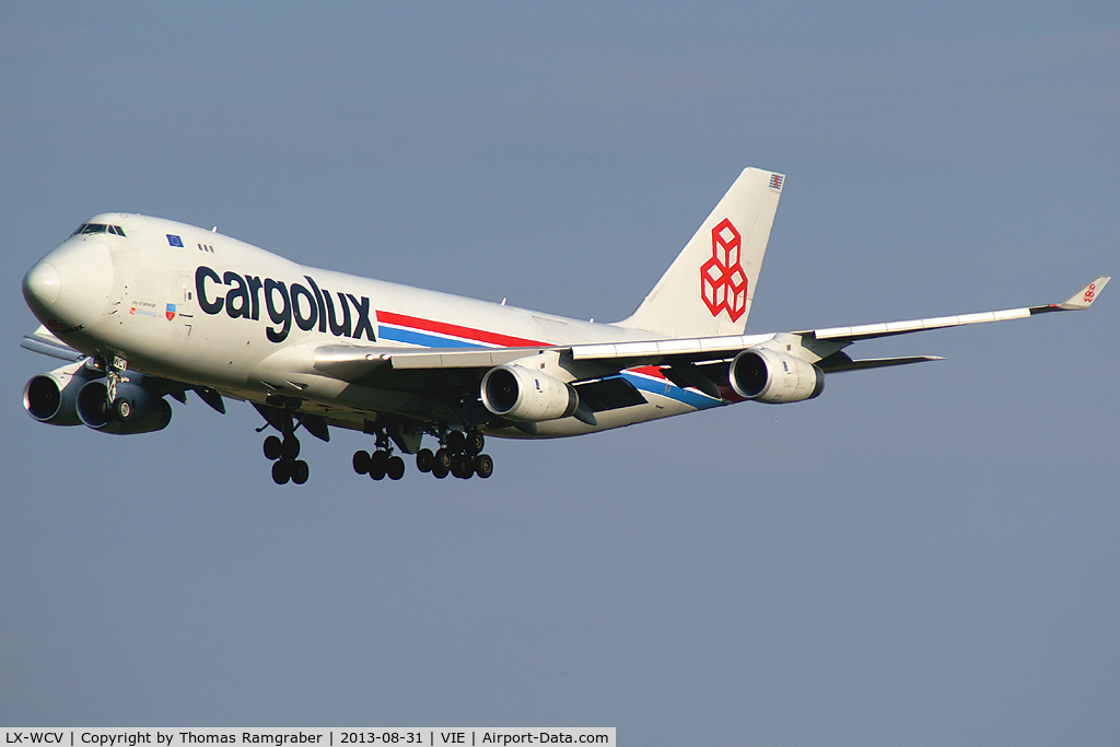 LX-WCV, 2007 Boeing 747-4R7F C/N 35804, Cargolux Boeing 747-400