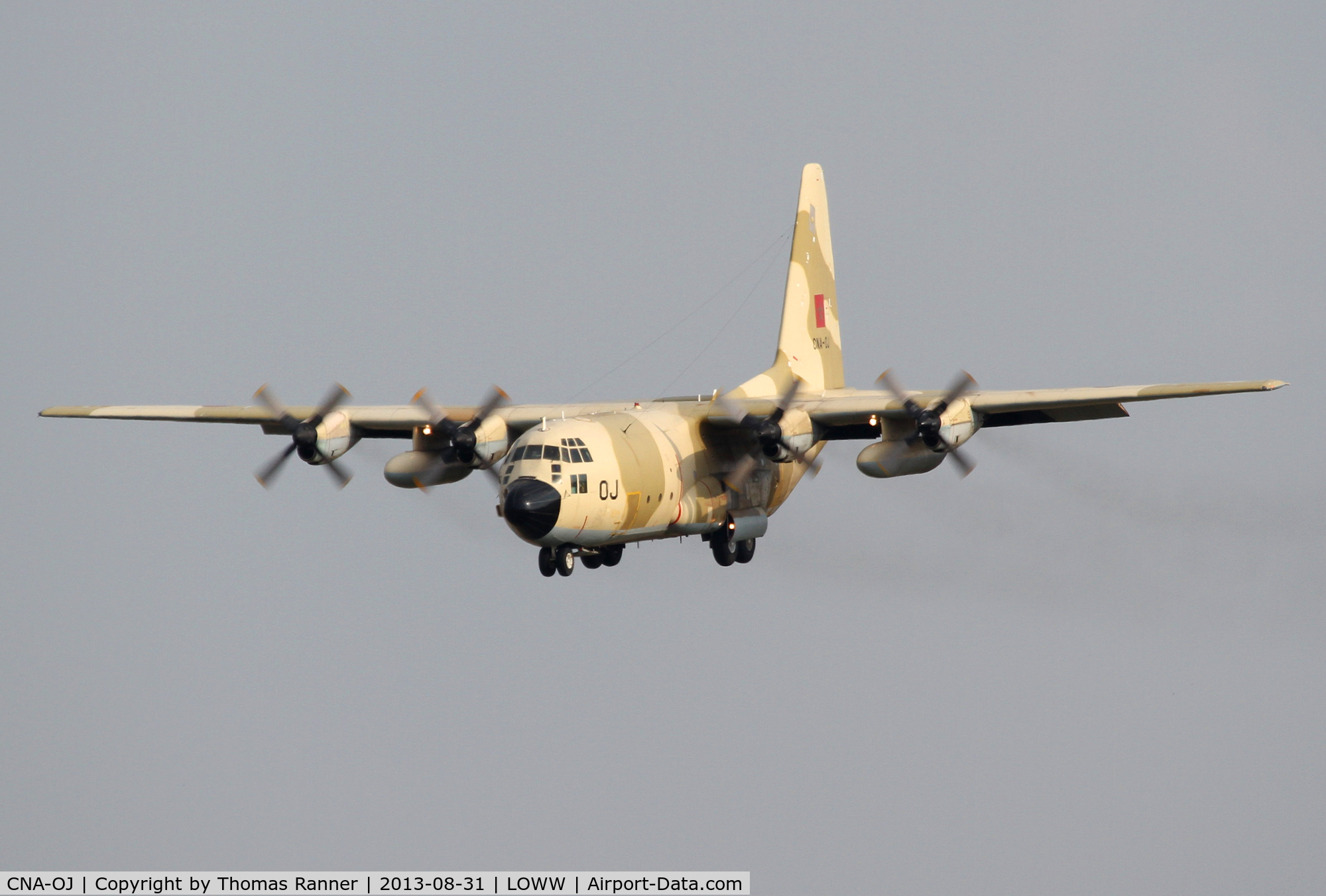 CNA-OJ, Lockheed C-130H Hercules C/N 382-4738, Moroccan Air Force C-130