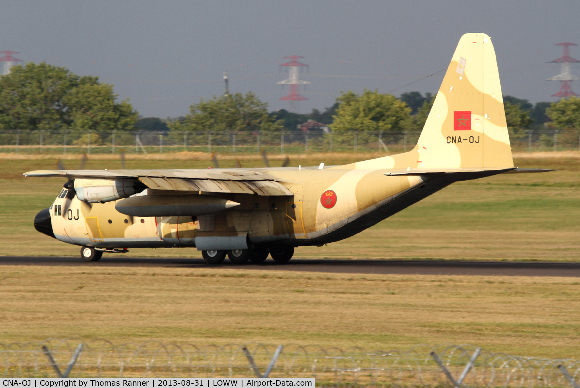 CNA-OJ, Lockheed C-130H Hercules C/N 382-4738, Moroccan Air Force C-130