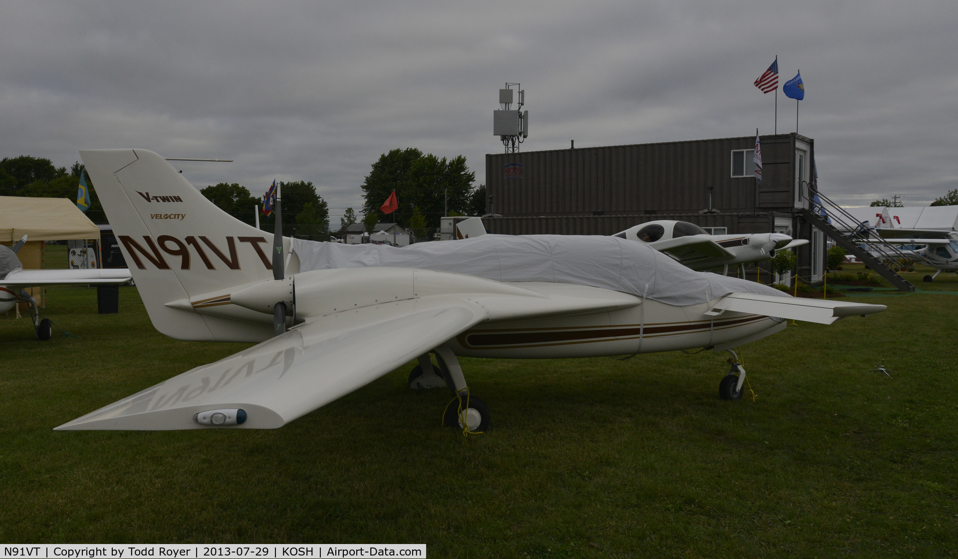 N91VT, Velocity Velocity V-Twin C/N 001, Airventure 2013