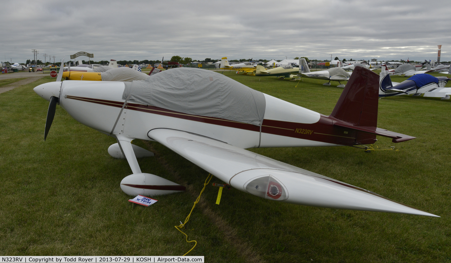 N323RV, Vans RV-7 C/N 72723, Airventure 2013