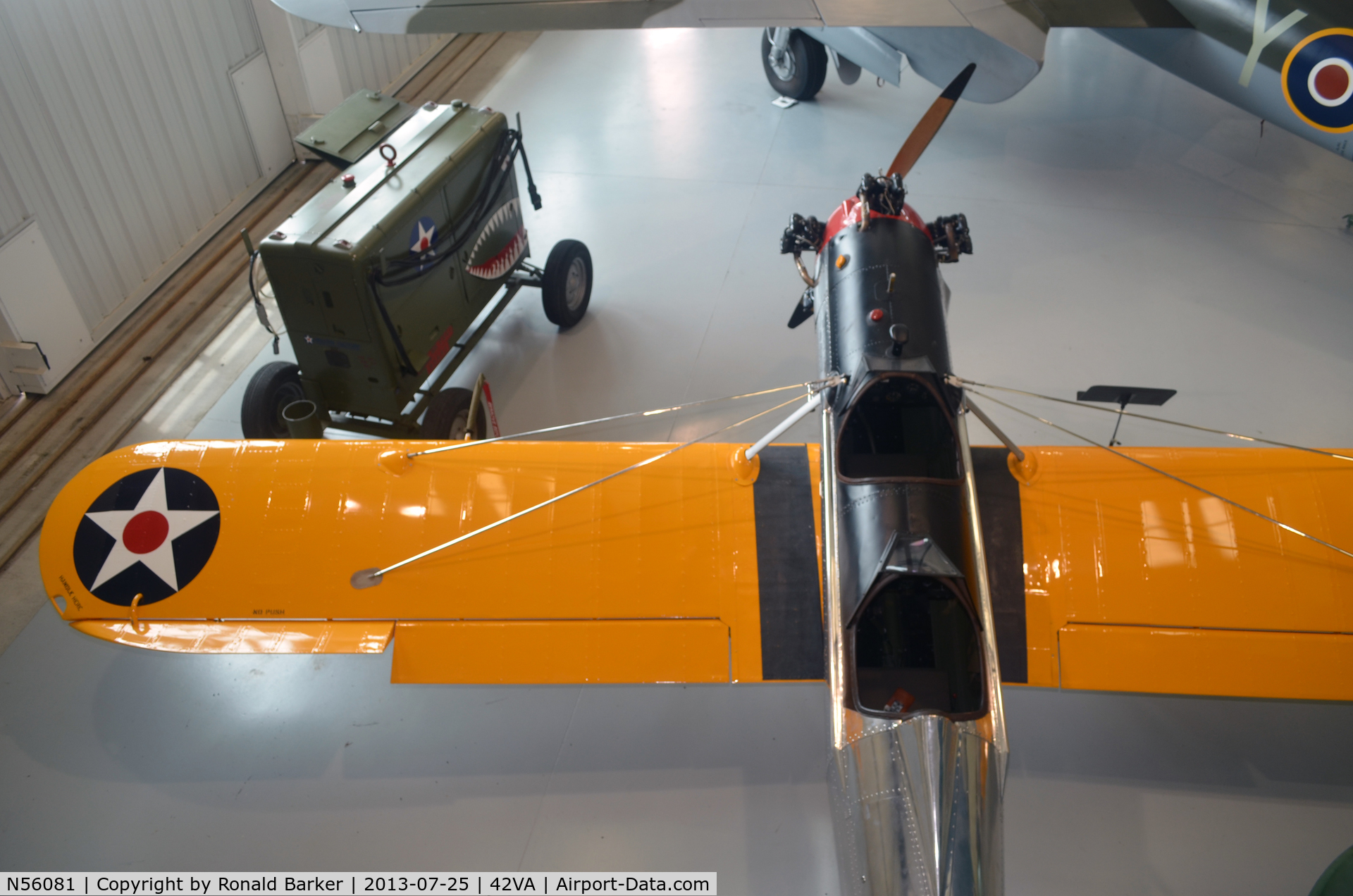 N56081, 1942 Ryan Aeronautical ST3KR C/N 1926, Military Aviation Museum, Pungo, VA