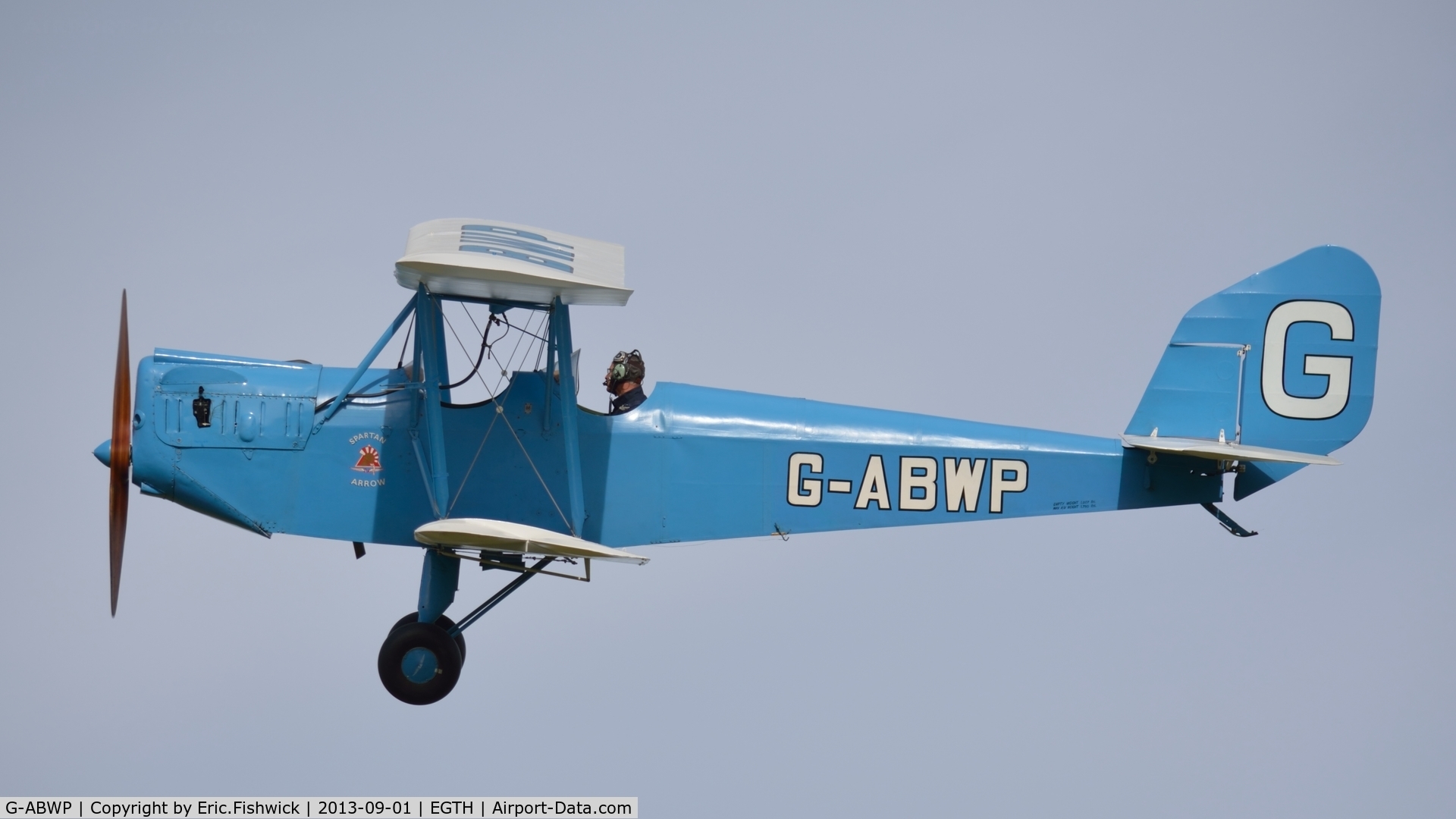 G-ABWP, 1932 Spartan Arrow C/N 78, 1. G-ABWP at The Shuttleworth Collection's 50th Anniversary Pagent Flying Day, September 2013.