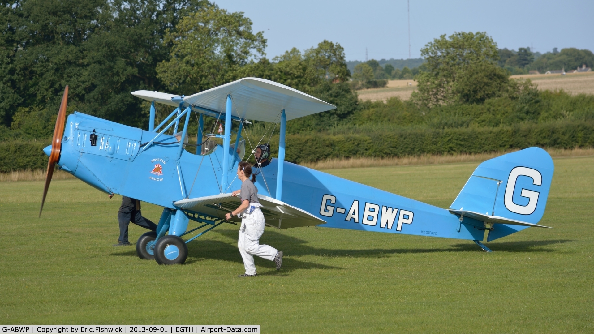 G-ABWP, 1932 Spartan Arrow C/N 78, 5. G-ABWP at The Shuttleworth Collection's 50th Anniversary Pagent Flying Day, September 2013.