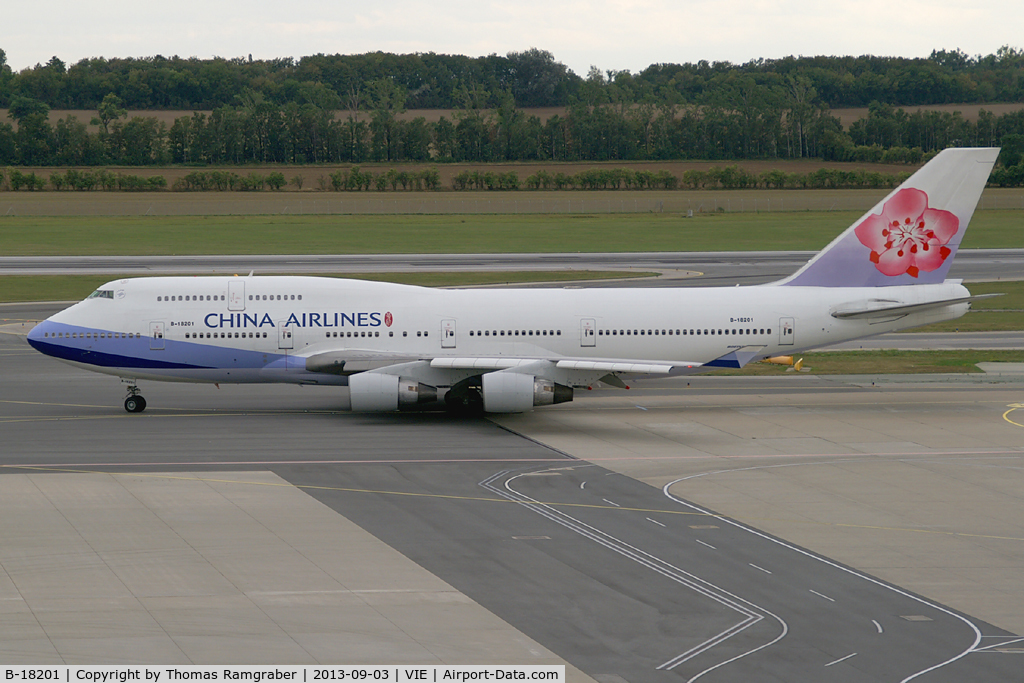 B-18201, 1997 Boeing 747-409 C/N 28709, China Airlines Boeing 747-400