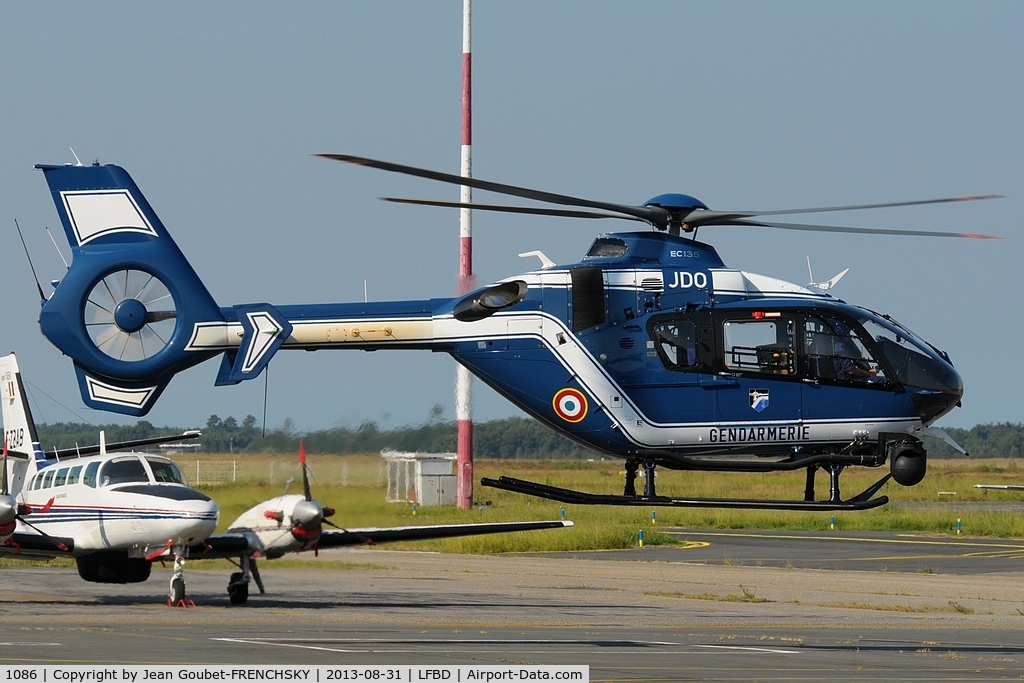 1086, 2012 Eurocopter EC-135T-2 C/N 1086, FRANCE GENDARMERIE