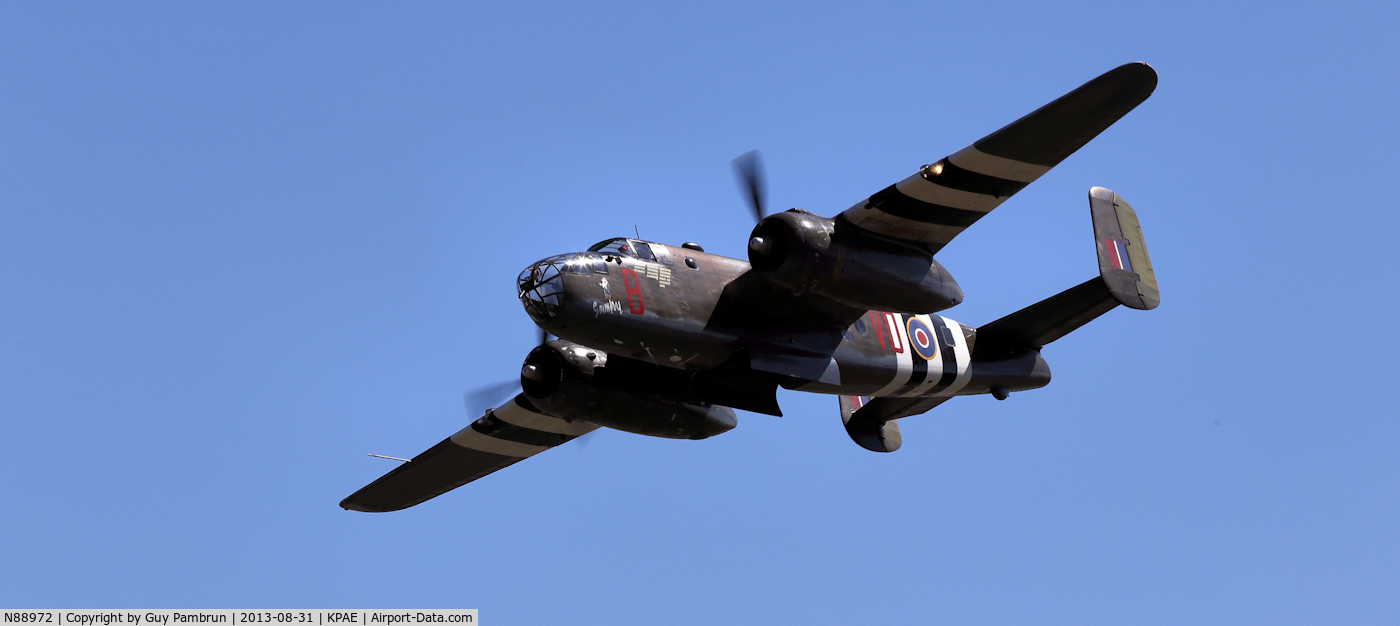 N88972, 1943 North American B-25D Mitchell C/N 100-23644, 2013 6th Annual Vintage Aircraft Weekend at the Historic Flight Foundation located at Payne Field