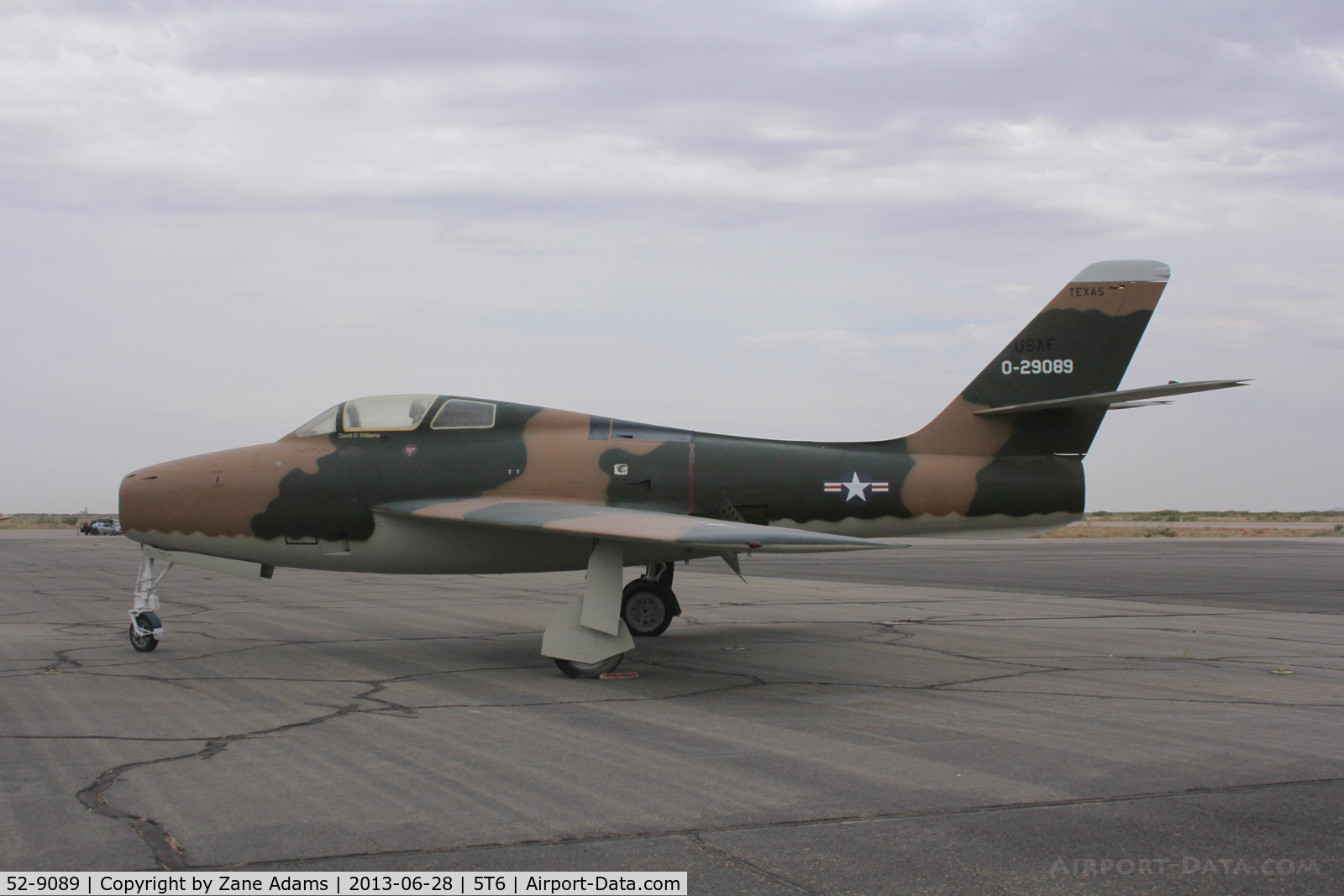 52-9089, 1952 General Motors F-84F-51-GK Thunderstreak C/N Not found 52-9089, At the War Eagles Museum - Santa Teresa, NM