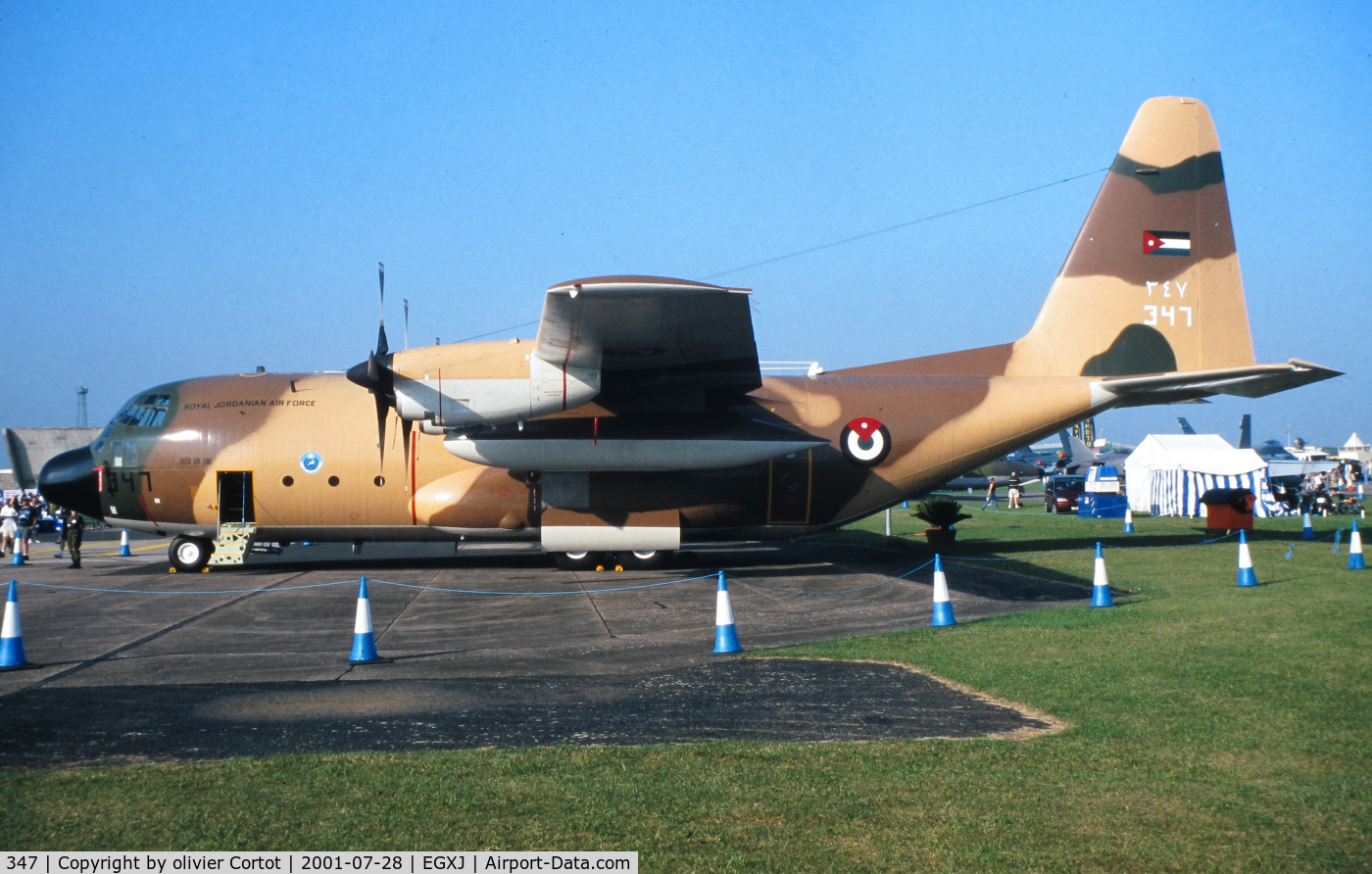 347, Lockheed C-130H Hercules C/N 382-4929, RIAT 2001