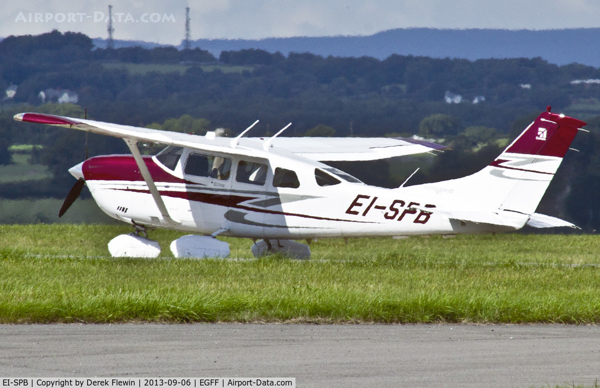 EI-SPB, 2007 Cessna T206H Turbo Stationair Turbo Stationair C/N T20608753, Visiting Stationair 6, ex N2321V, departed to Dublin at 1558, thanks to S.W.A.G.