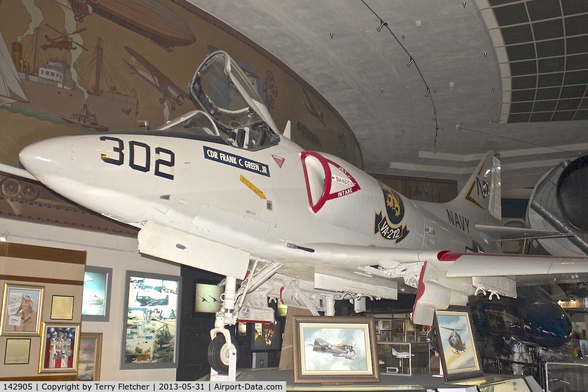 142905, Douglas A-4B Skyhawk C/N 11967, At Air & Space Museum  , Balboa Park  , San Diego