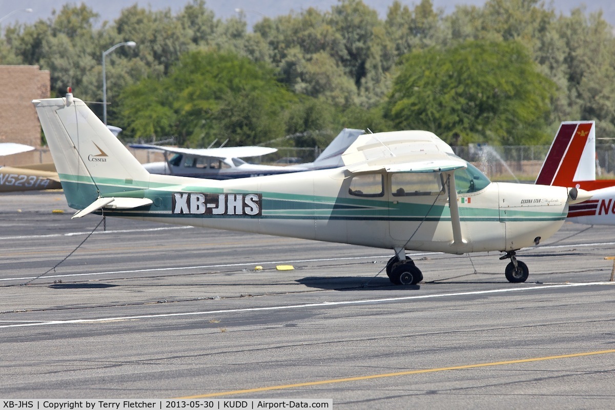 XB-JHS, Cessna 175 Skylark Skylark C/N Not found XB-JHS, At Bermuda Dunes CA