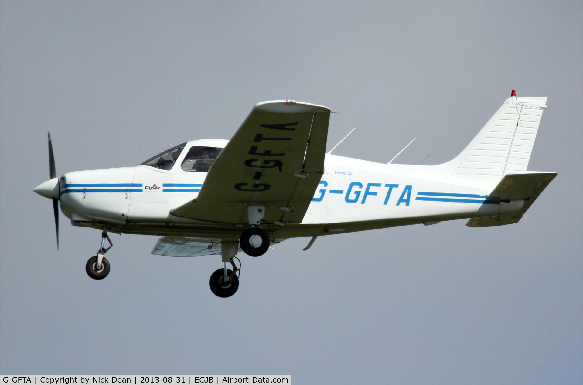 G-GFTA, 1999 Piper PA-28-161 Warrior III C/N 2842047, EGJB/GCI