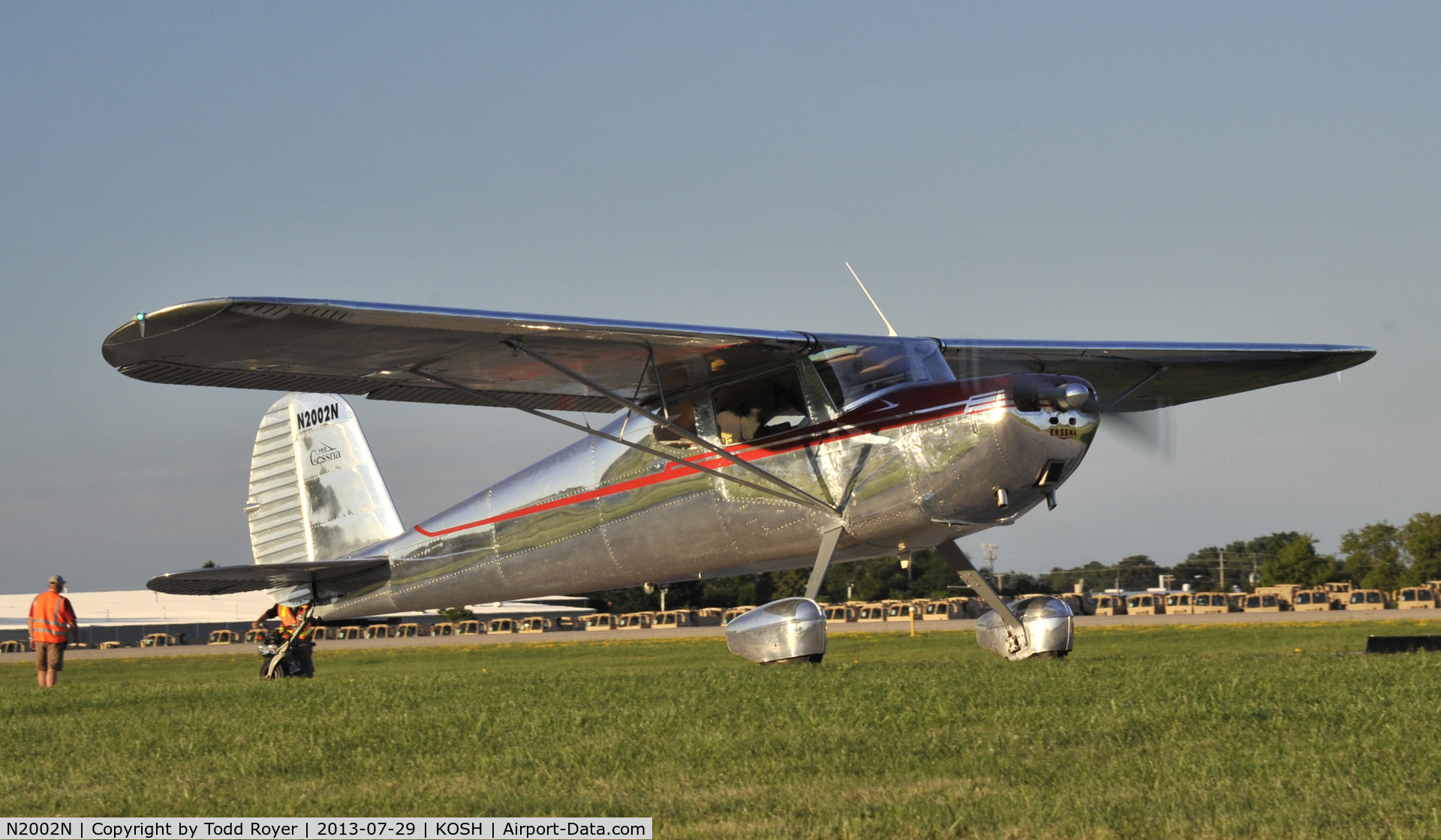 N2002N, 1947 Cessna 140 C/N 12238, Airventure 2013