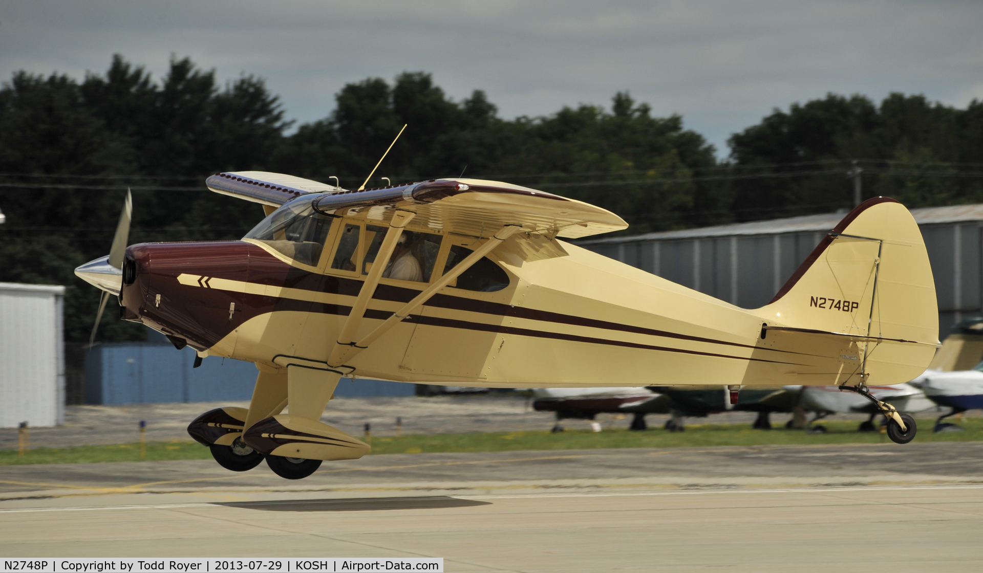 N2748P, 1955 Piper PA-22-150 C/N 22-3055, Airventure 2013