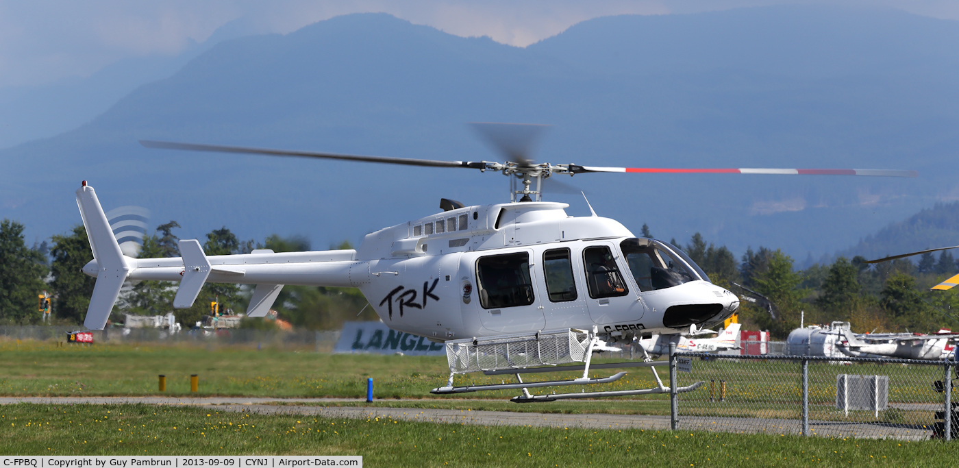 C-FPBQ, Bell 407 C/N 53042, He just repositioned himself