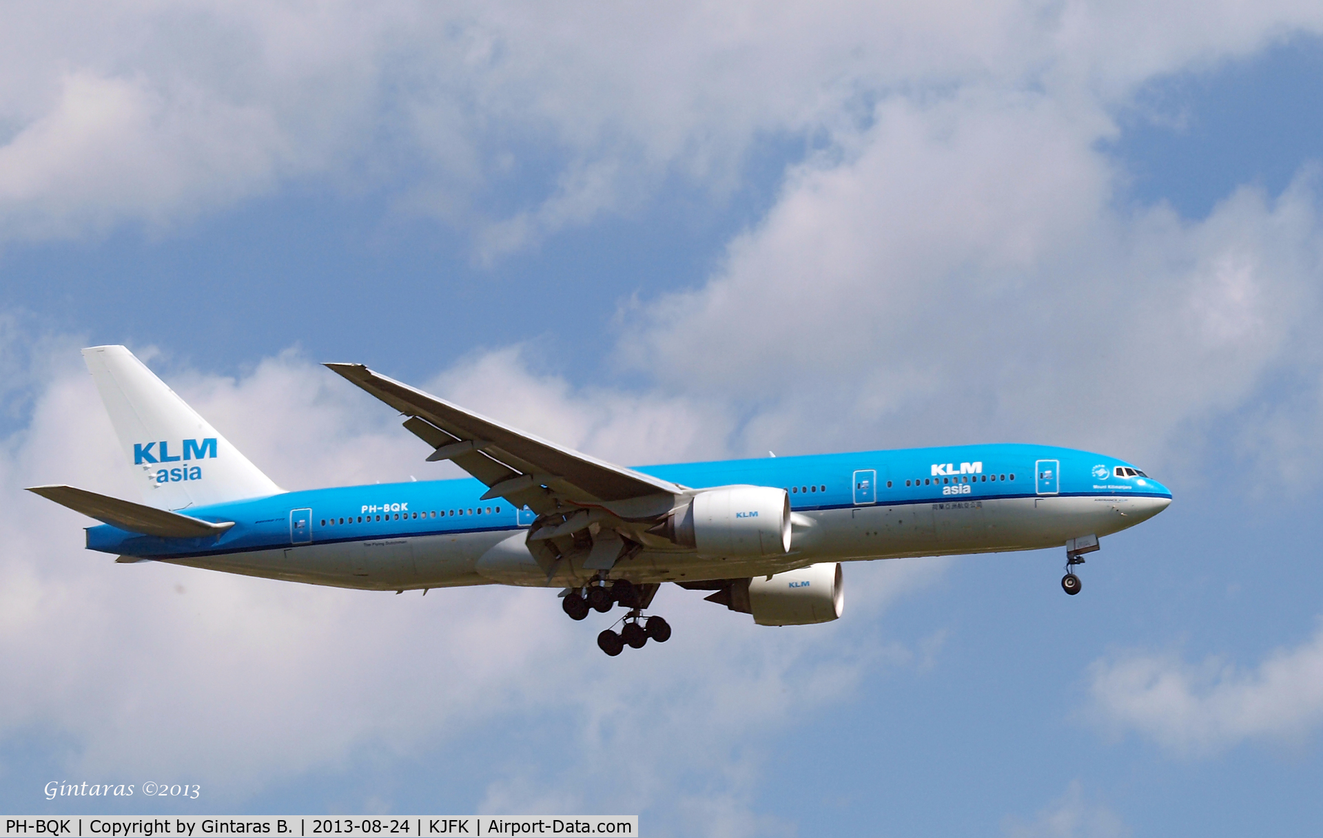 PH-BQK, 2005 Boeing 777-206/ER C/N 29399, KLM 