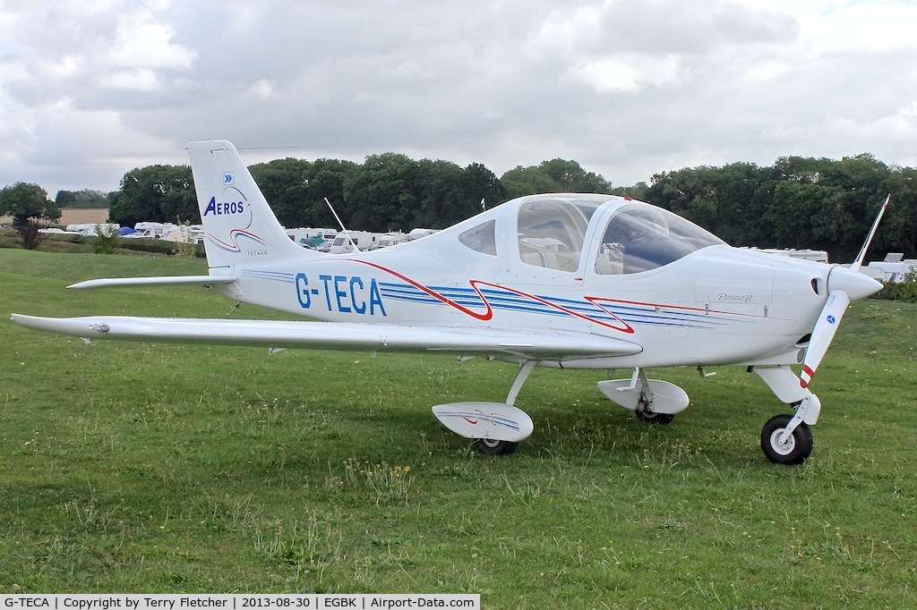 G-TECA, 2012 Tecnam P-2002JF Sierra C/N 218, Attended the 2013 Light Aircraft Association Rally at Sywell in the UK