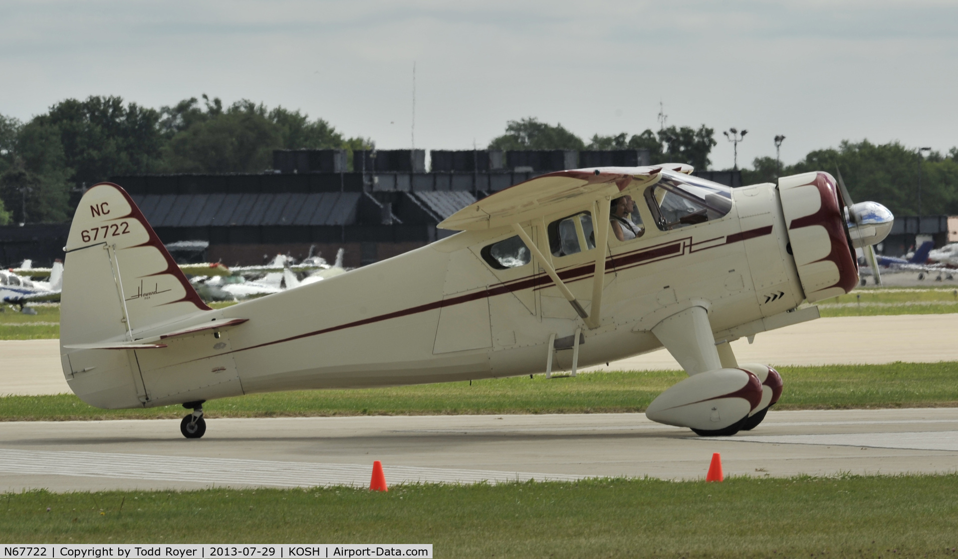 N67722, 1942 Howard Aircraft DGA-15P C/N 560, Airventure 2013