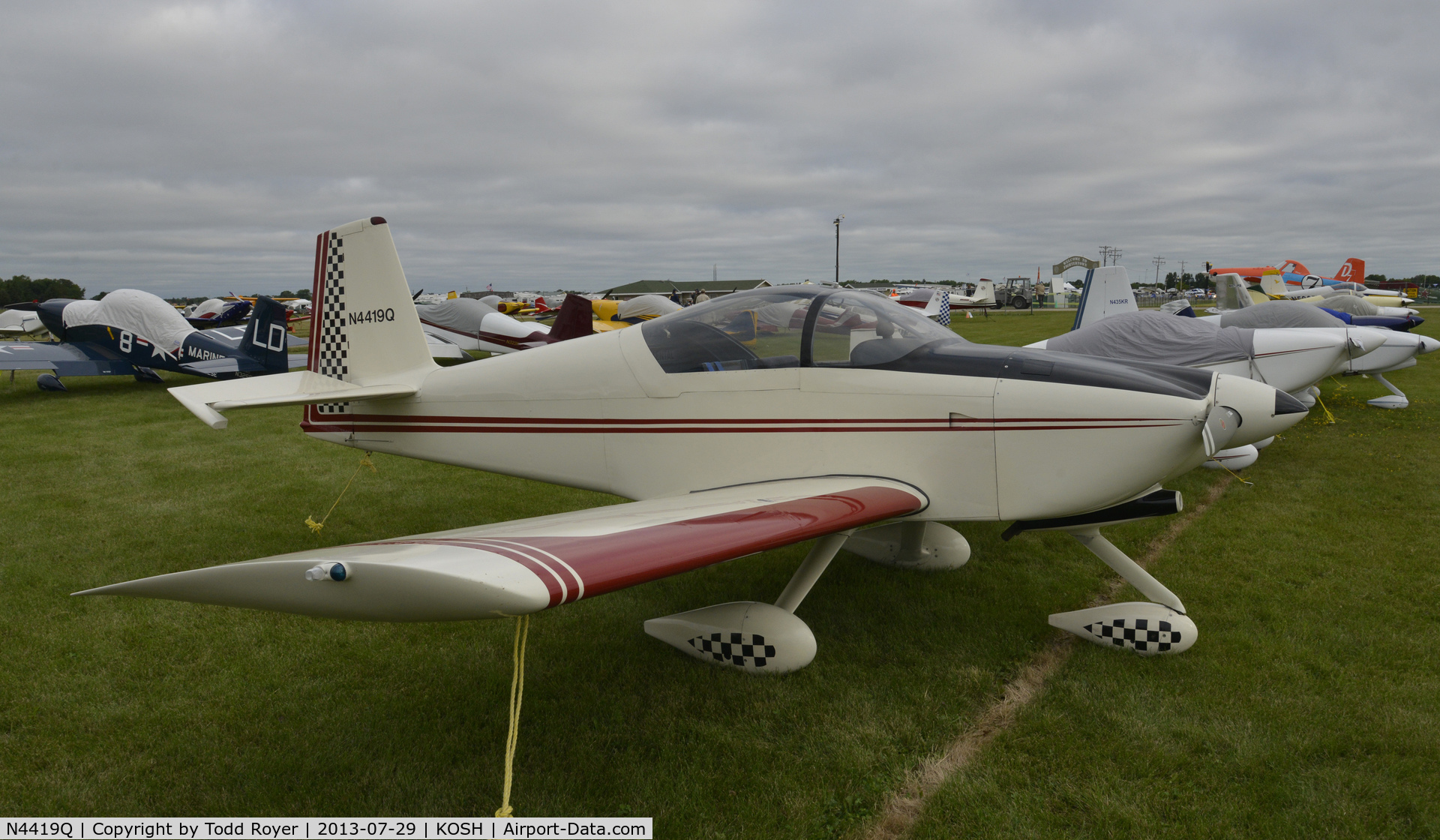 N4419Q, Vans RV-6A C/N 20875, Airventure 2013