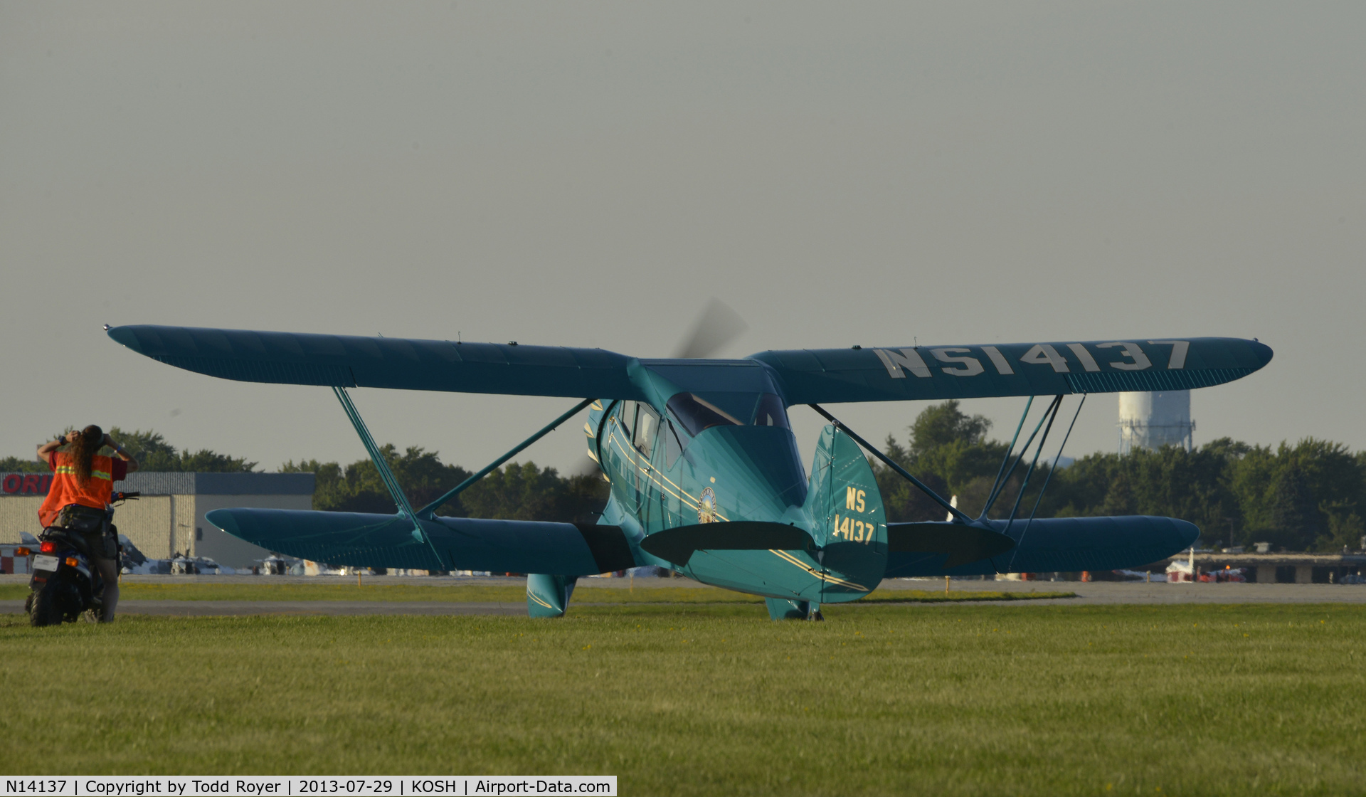 N14137, 1934 Waco YKC C/N 4223, Airventure 2013