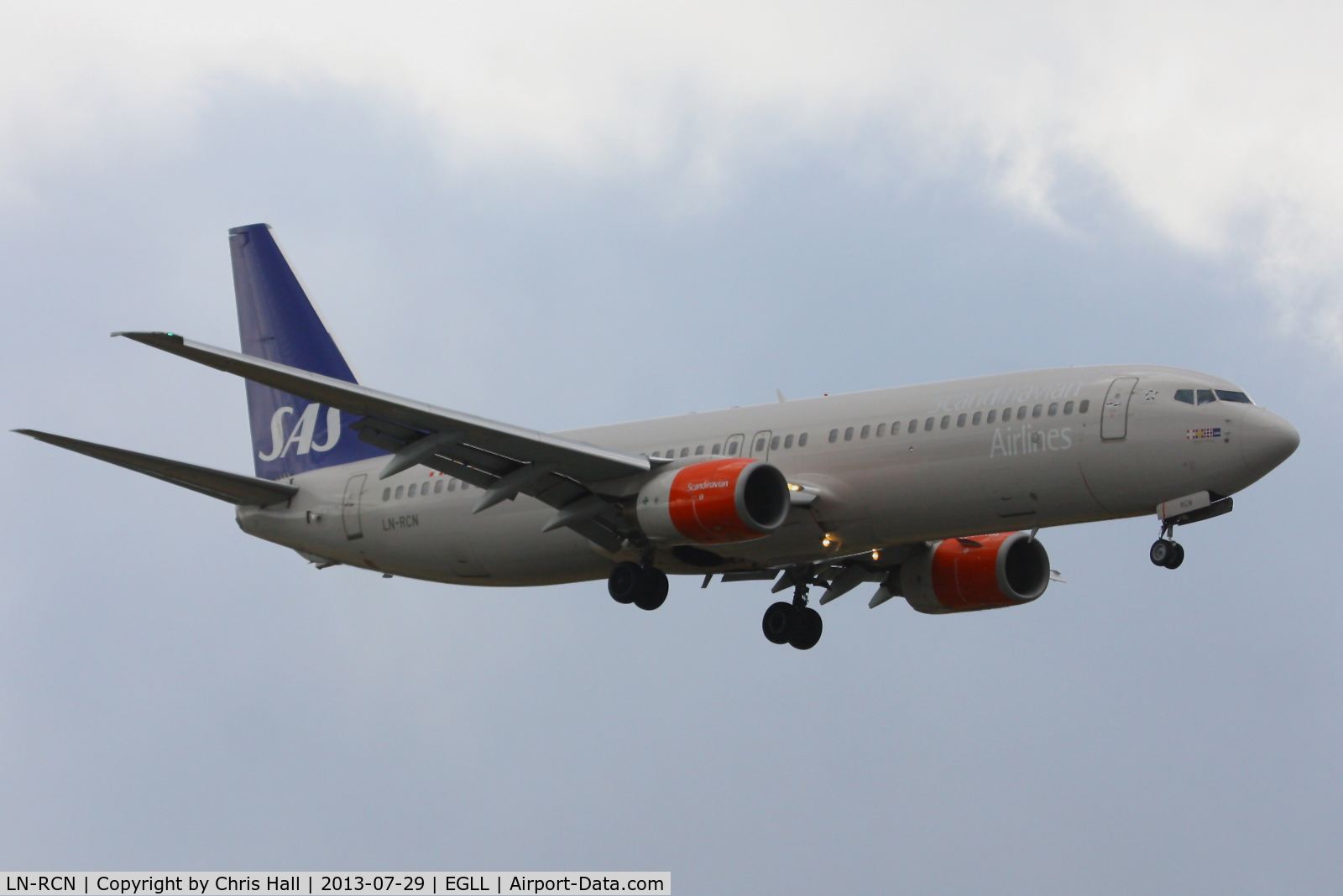 LN-RCN, 2000 Boeing 737-883 C/N 28318, Scandinavian Airlines