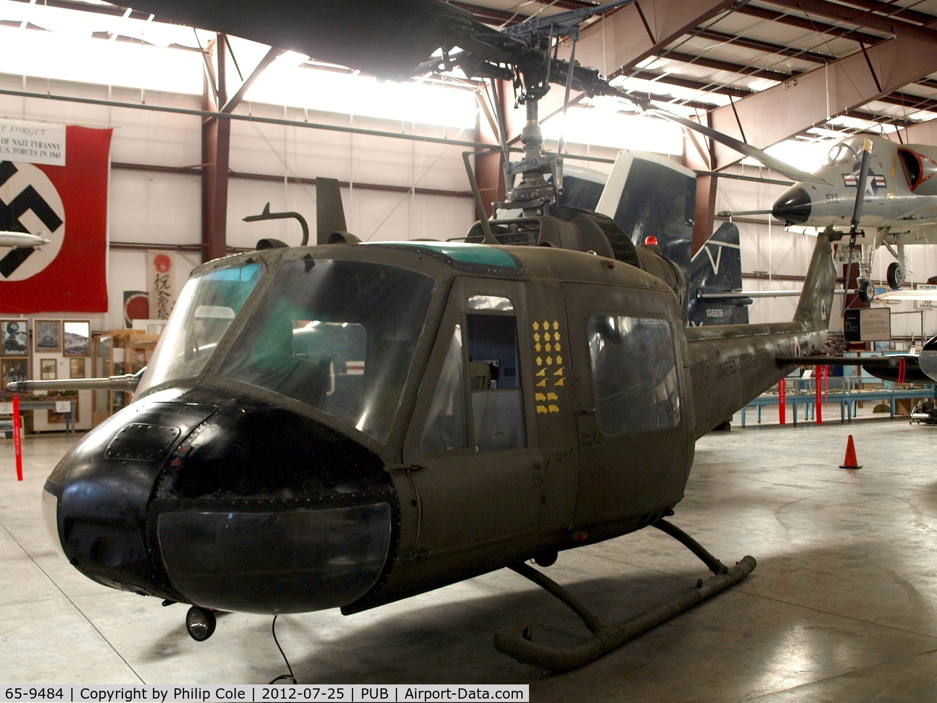 65-9484, 1965 Bell UH-1M Iroquois C/N 1384, Pueblo Weisbrod Aircraft Museum