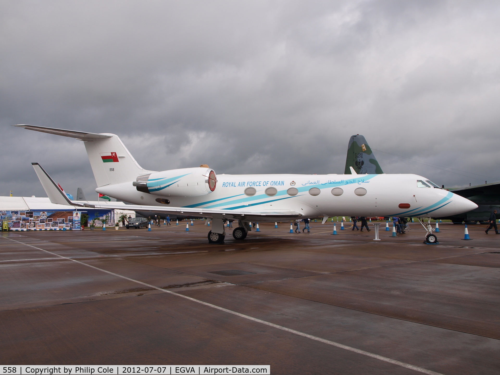 558, 1992 Gulfstream Aerospace Gulfstream IV C/N 1196, RIAT 2012