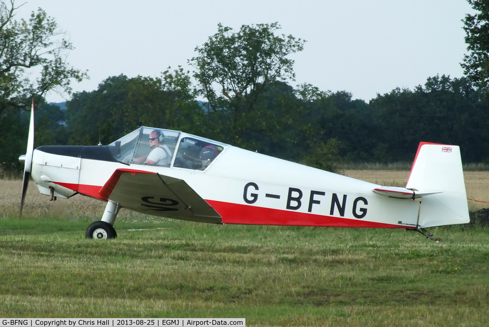 G-BFNG, 1966 Jodel D-112 C/N 1321, at the Little Gransden Air & Vintage Vehicle Show