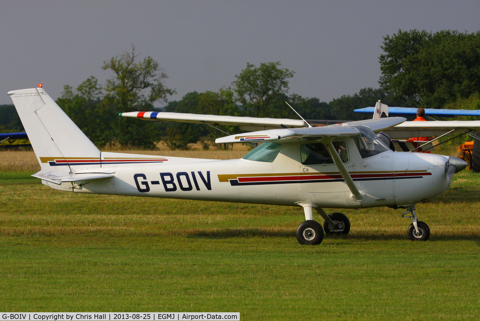 G-BOIV, 1976 Cessna 150M C/N 150-78620, at the Little Gransden Air & Vintage Vehicle Show