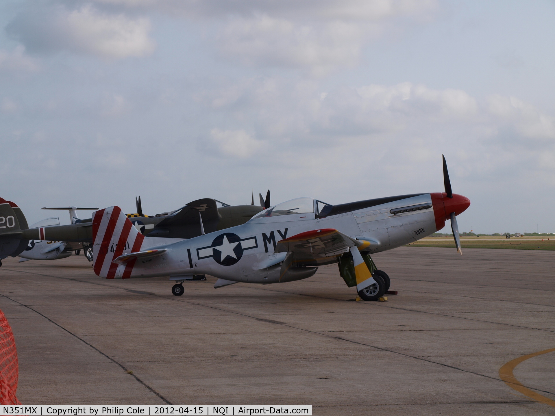 N351MX, 1944 North American P-51D Mustang C/N 122-40931 (44-74391), Kingsville NAS Airshow 2012